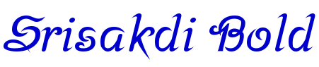 Srisakdi Bold 字体